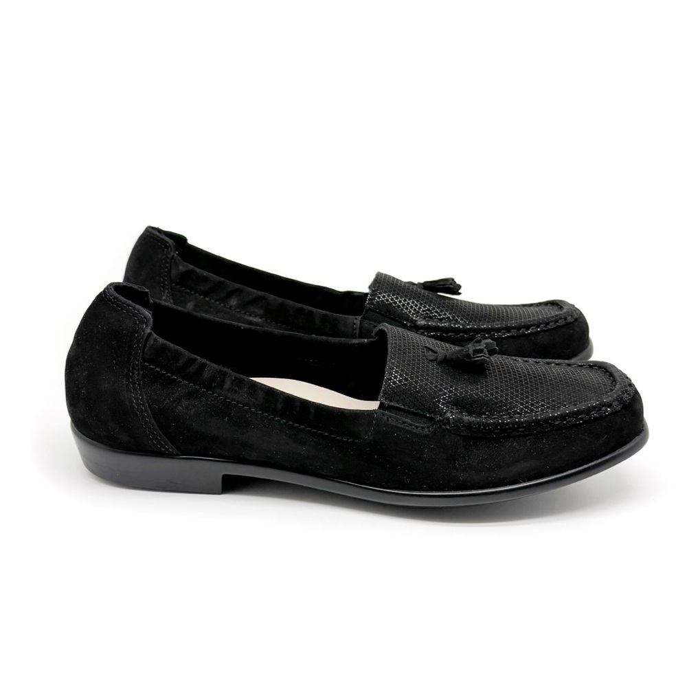 SAS Hope Slip on Loafers with Tassel Black Size 9 N